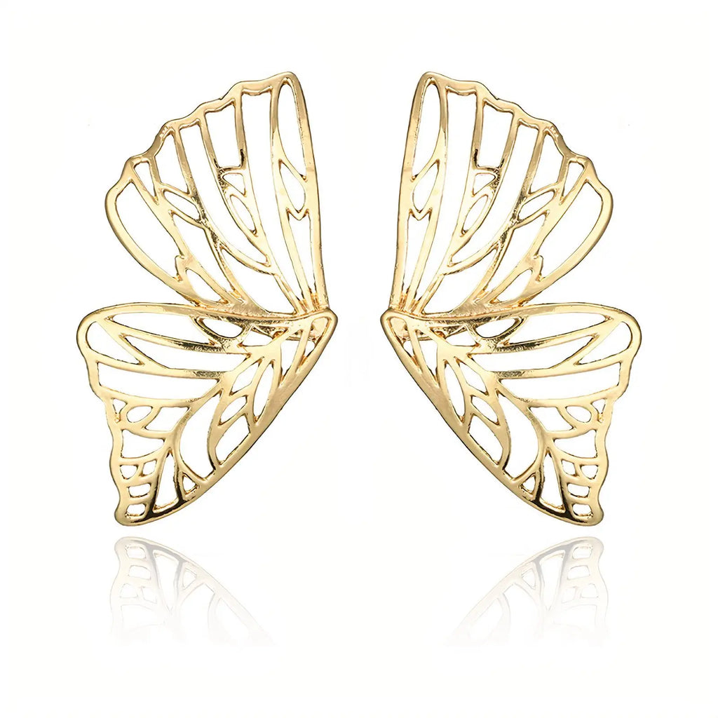 Butterfly -Gold Earrings