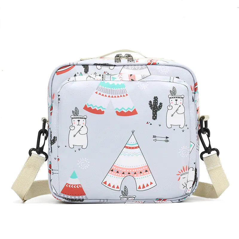 Portable Large Baby Diaper Storage Bag