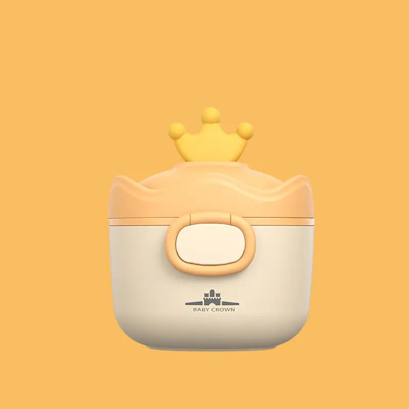 Portable Large Capacity Crown Milk Powder Container